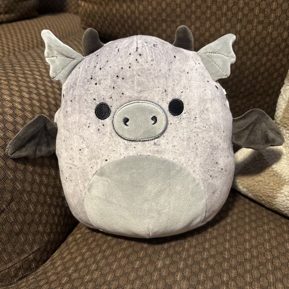 8 Inch Grey Bat Squishmallow - Picture 1 of 5